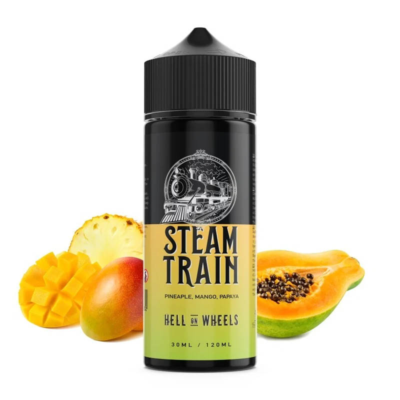 steamtrain hell on wheels flavorshot