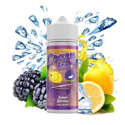 steam city crazy ice lemon berries flavorshot