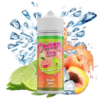 steam city crazy ice peach lime flavorshot