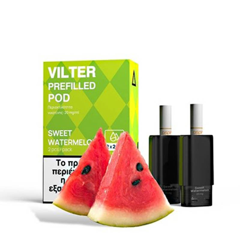 aspire vilter prefilled pods sweet watermelon προγεμισμενα