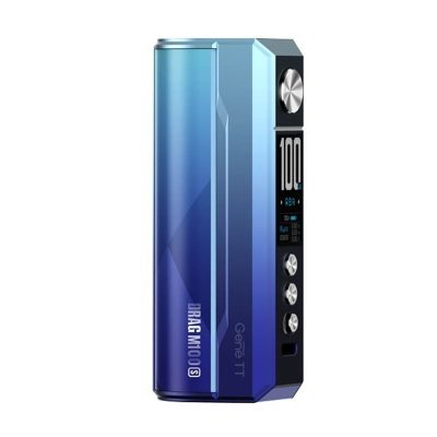 voopoo drag m100s mod cyan blue
