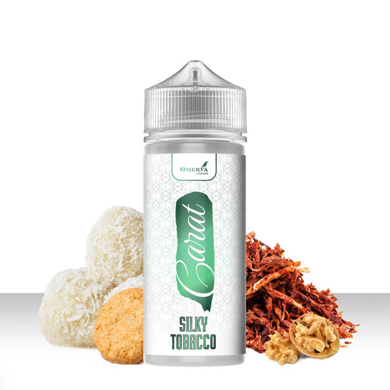 omerta carat silky tobacco 120ml flavorshot