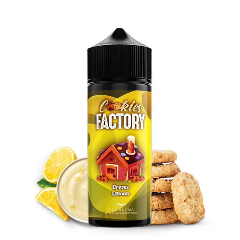 cookies factory cream lemon flavorshot 120ml