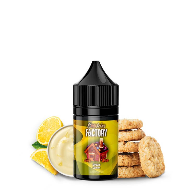 cookies factory cream lemon flavorshot 30ml
