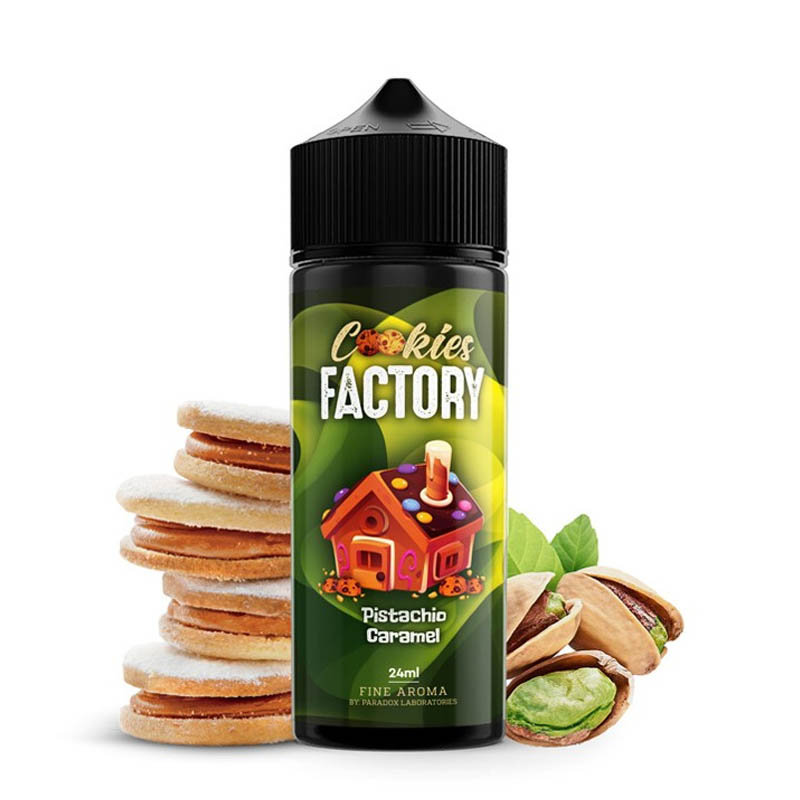 cookies factory pistachio caramel flavorshot 120ml