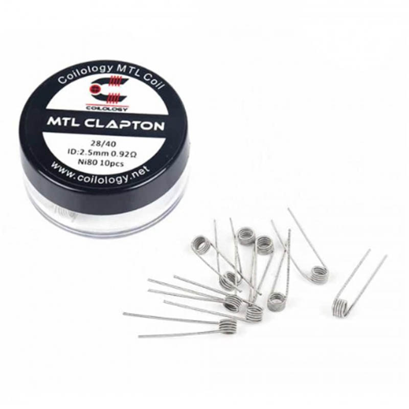 coilology mtl clapton 0.92Ω prebuilt αντιστασεις