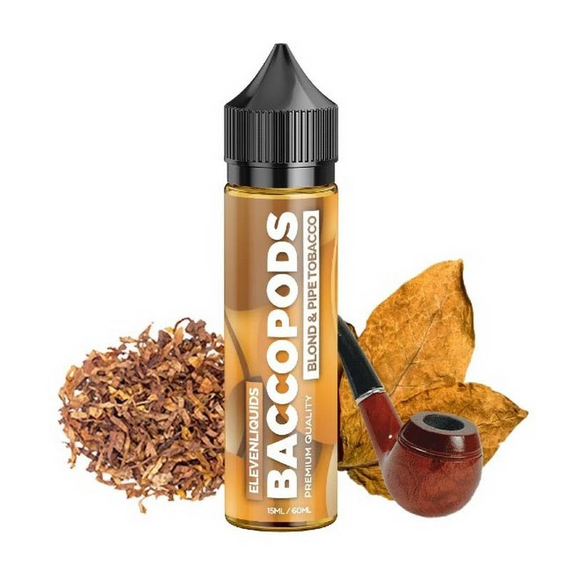 baccopods blonde pipe tobacco flavorshot