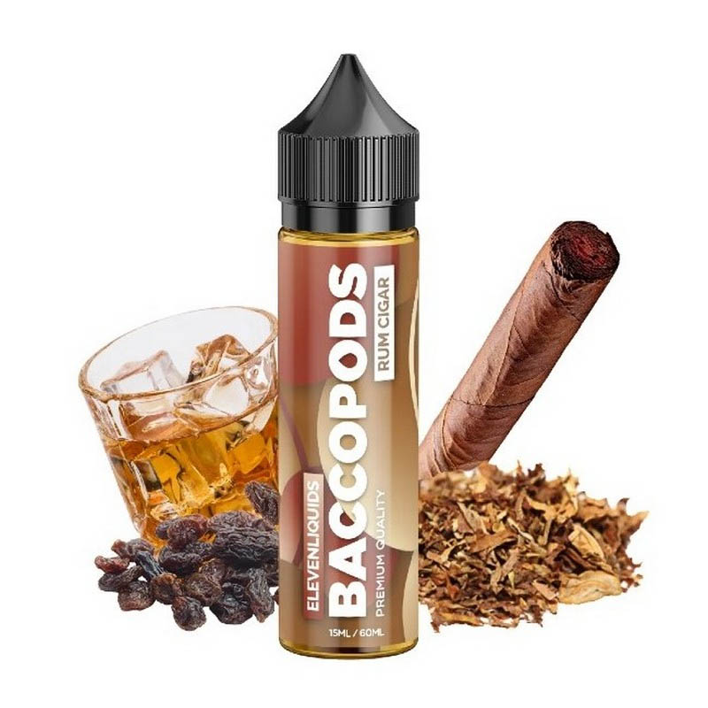 baccopods rum cigar flavorshot