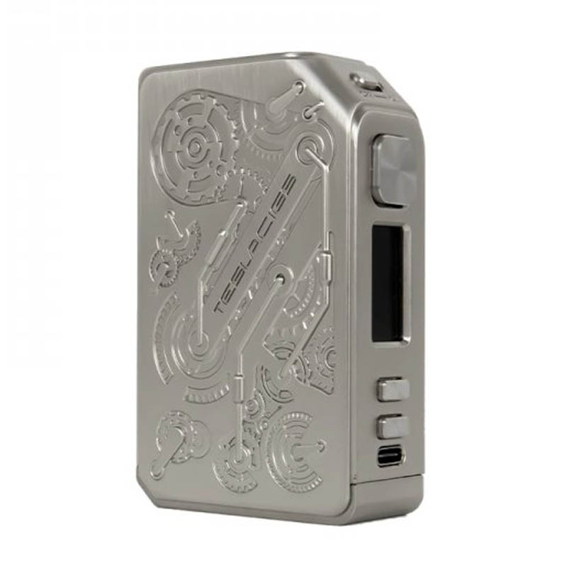 teslacigs punk 2 mod matte stainless steel