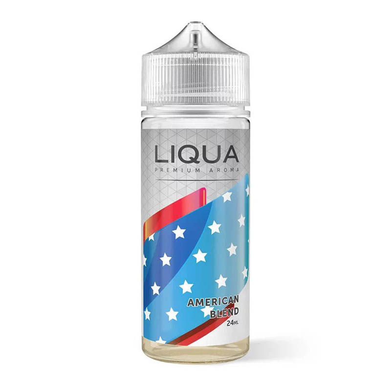 liqua american blend 120ml flavorshot