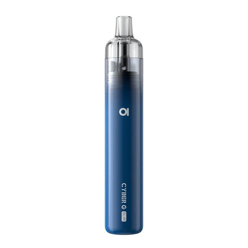 aspire cyber g slim pod kit blue