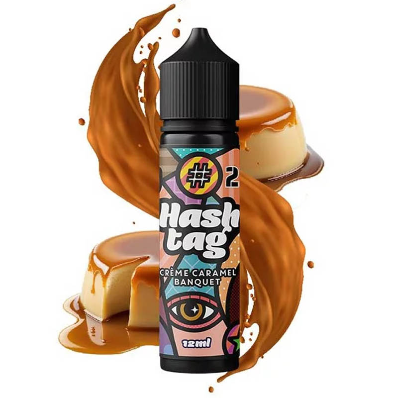 hashtag #23 creme caramel banquet flavorshot