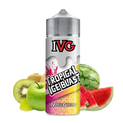 ivg tropical ice blast flavorshot