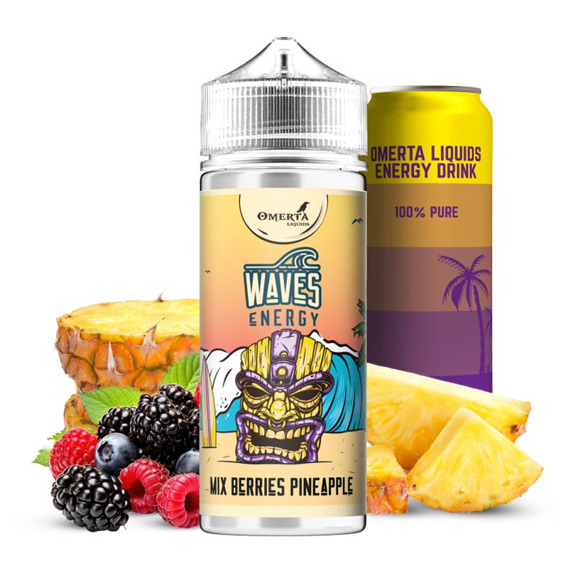 omerta-waves-energy-mix-berries-pineapple-120ml-flavorshot-vapeshelter omerta waves energy mix berries pineapple flavorshot 120ml