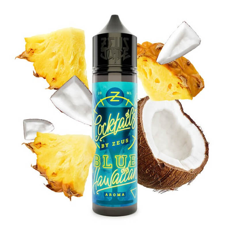 zeus juice cocktails blue hawaiian flavorshot