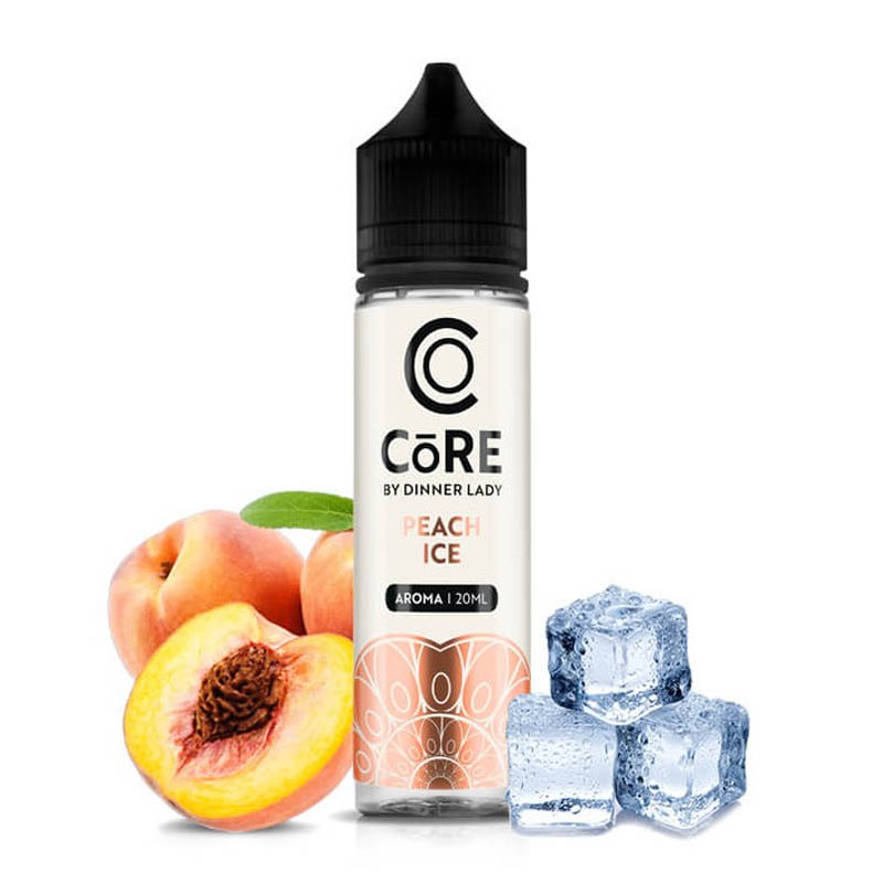 dinner lady core peach ice flavorshot