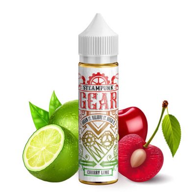 steampunk gear cherry lime flavorshot