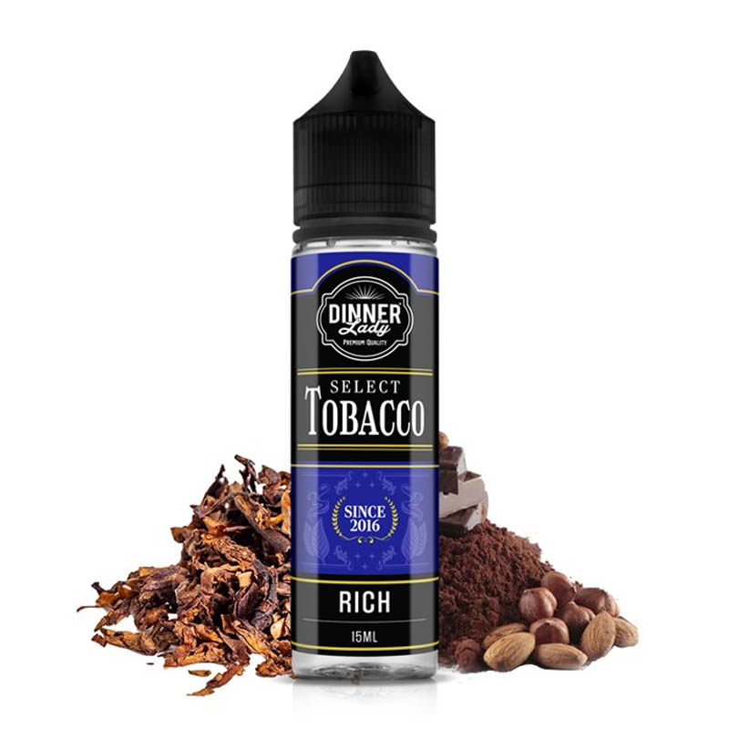 dinner lady select tobacco rich flavorshot 60ml