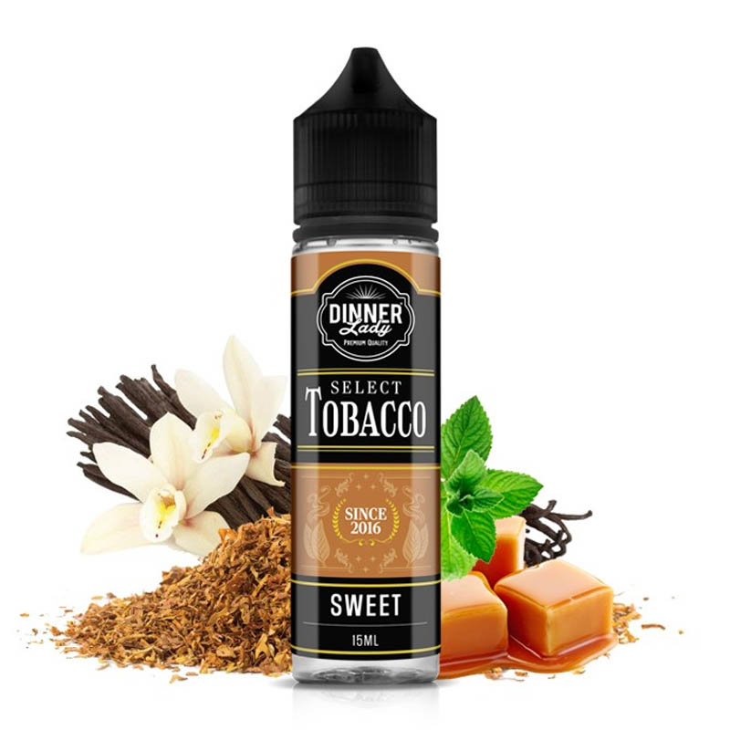 dinner lady select tobacco sweet flavorshot 60ml