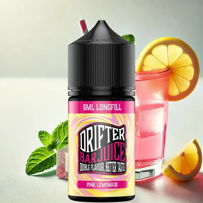 drifter bar juice pink lemonade flavorshot 30ml