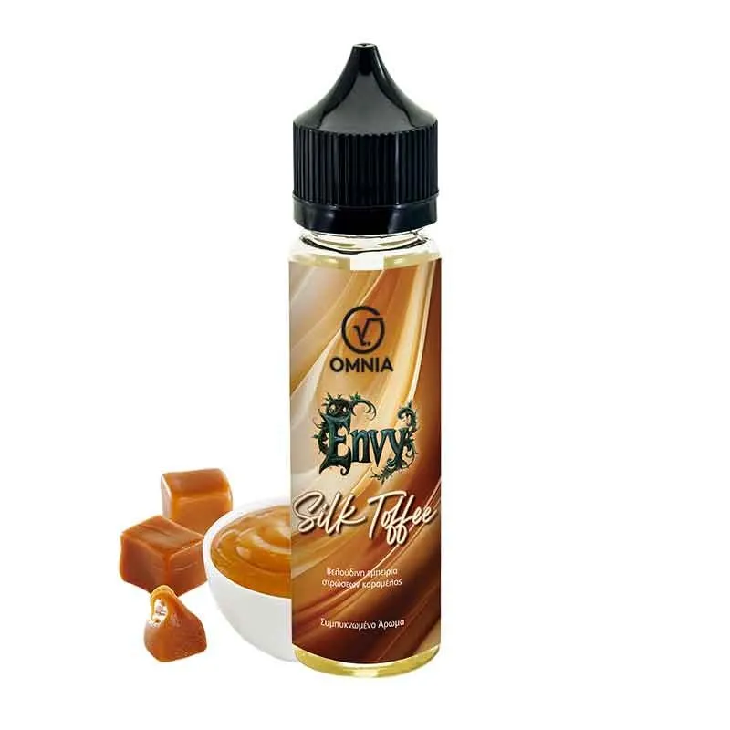 omnia envy silk toffee flavorshot 60ml
