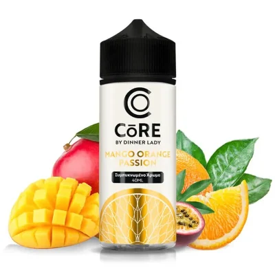dinner lady core mango orange passion fruit flavorshot 120ml