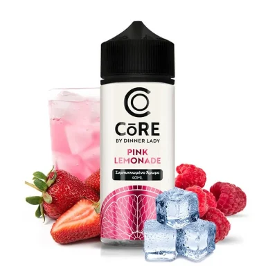 core by dinner lady pink lemonade flavorshot 120ml