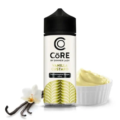 core by dinner vanilla custard flavorshot 120ml