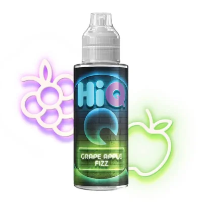 hiq grape apple fizz 120ml flavorshot