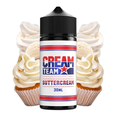 kings crest cream team buttercream flavorshot 120ml