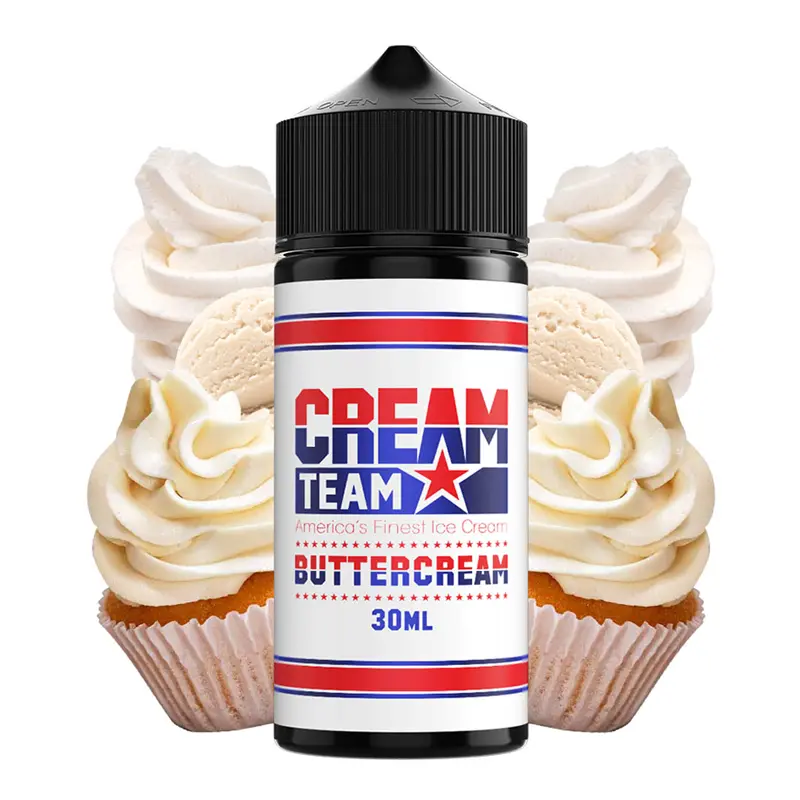 kings crest cream team buttercream flavorshot 120ml