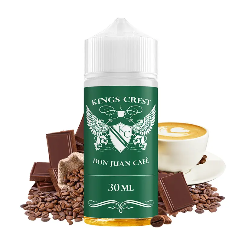 kings crest don juan cafe 120ml flavorshot