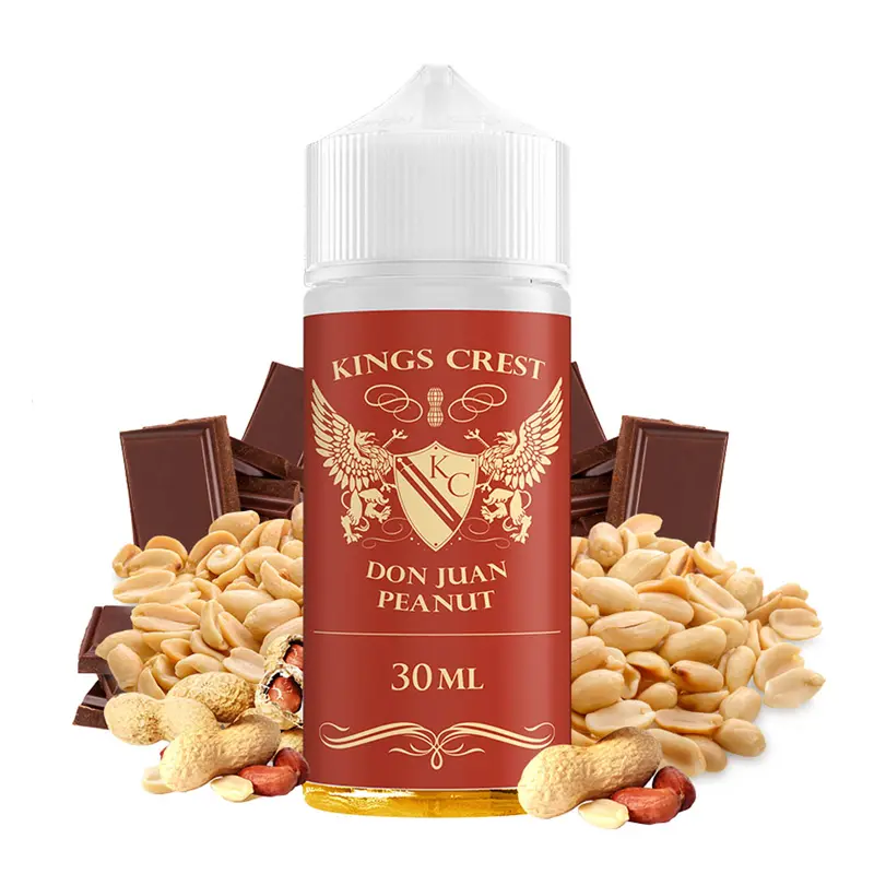 kings crest don juan peanut 120ml flavorshot