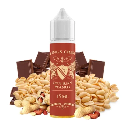 kings crest don juan peanut 60ml flavorshot