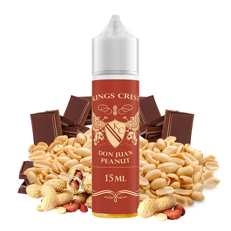 kings crest don juan peanut 60ml flavorshot