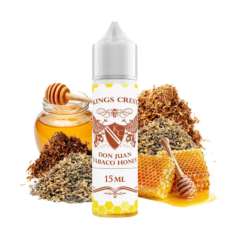 kings crest don juan tabaco honey 60ml flavorshot