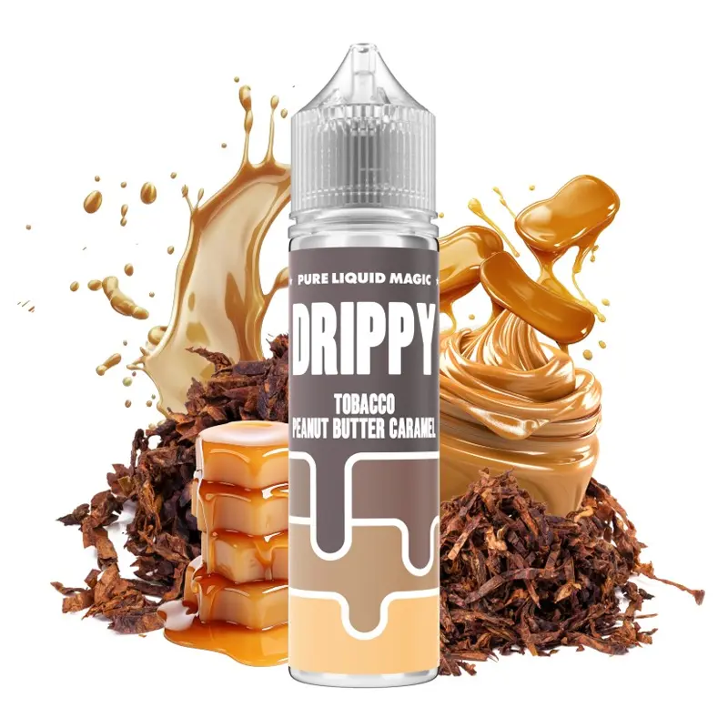 drippy tobacco peanut butter caramel flavorshot 60ml