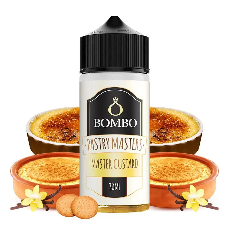 bombo pastry masters master custard 120ml flavorshot