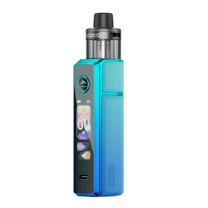 voopoo drag x3 pod kit sky blue