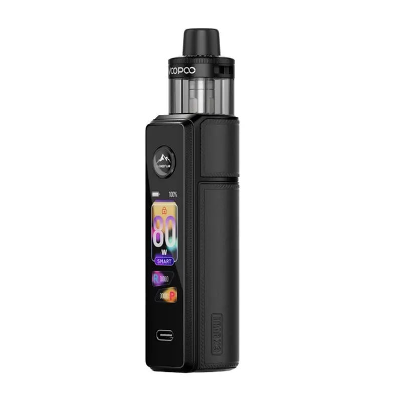 voopoo drag x3 pod kit spray black